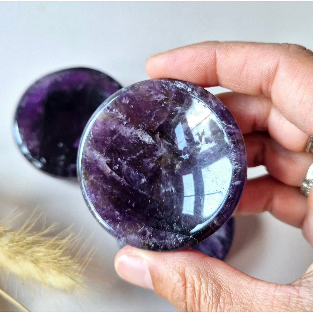 Amethyst Edelstein Schale (5-6 cm)